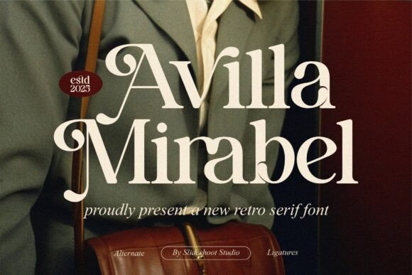 Avilla Mirabel: A Serif Font That Elevates Handmade Brands