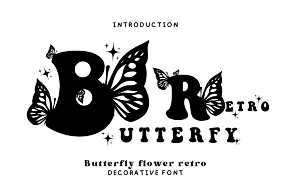 Butterfly Retro: A Decorative Font That Elevates Campaign Moments