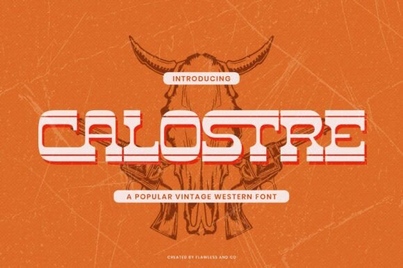 Calostre: A Bold Slab Serif for Authentic Brand Identity