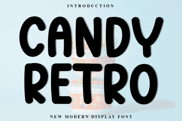 Candy Retro: A Friendly Serif Font for Editorial Charm