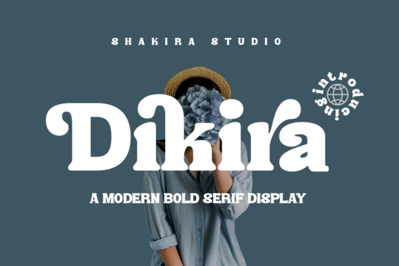 Dikira Font: Bold Serif Charm for Handmade Labels & Vintage Branding