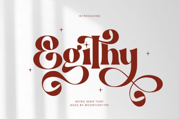 Egithy: A Retro Serif Font That Elevates Digital Branding