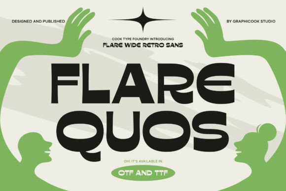 Flarequos: A Playful, Polished Sans Serif Font for Small Business Branding