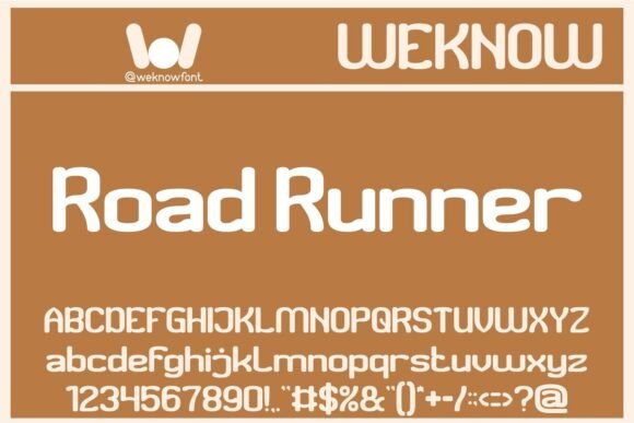 Font That Shapes Your Brand: Road Runner