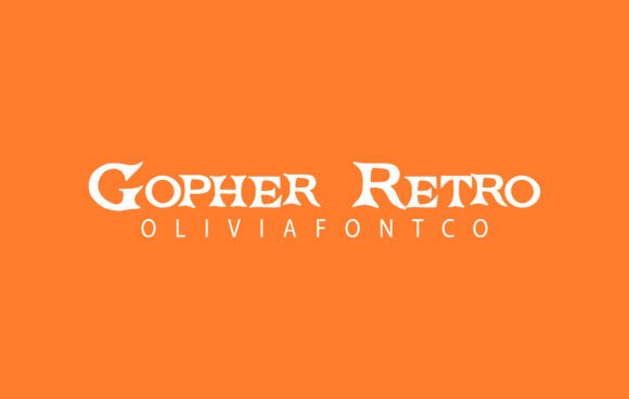 Gopher Retro: A Handwritten Serif Font That Makes Your Brand Feel Human