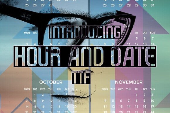 Hour and Date: A Display Font That Anchors Editorial Mood