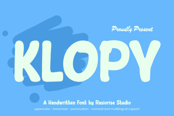 Klopy: The Font That Makes Your Message Stand Out