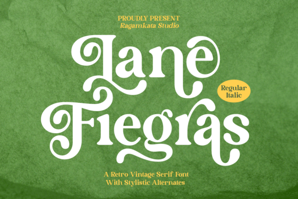 Lane Fiegras: A Warm, Retro Serif That Earns Its Place