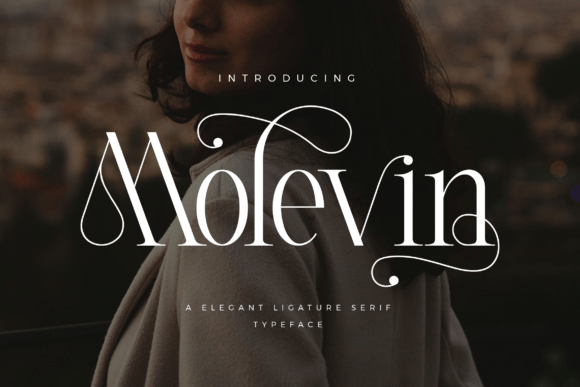 Molevin: A Vintage Serif Font That Elevates Real Small Business Branding