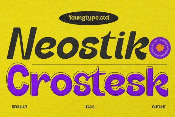 Neostick Crostesk: A Font That Elevates Your Brand