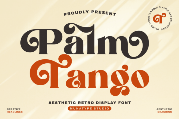 Palm Tango: A Warm, Playful Serif for Digital Branding