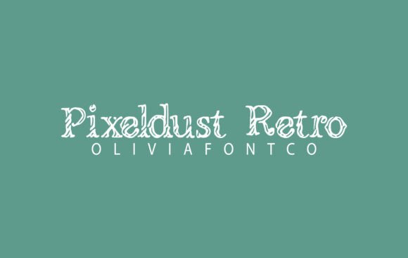 Pixeldust Retro: A Handwritten Serif Font That Elevates Small Business Branding