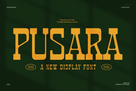 Pusara: A Slab Serif That Anchors Your Editorial Voice