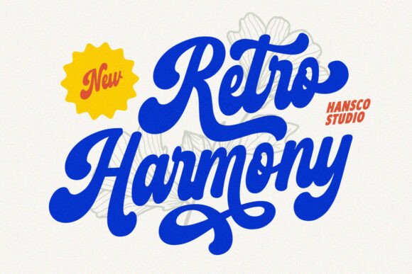 Retro Harmony Font: A Warm, Polished Touch for Small Business Branding
