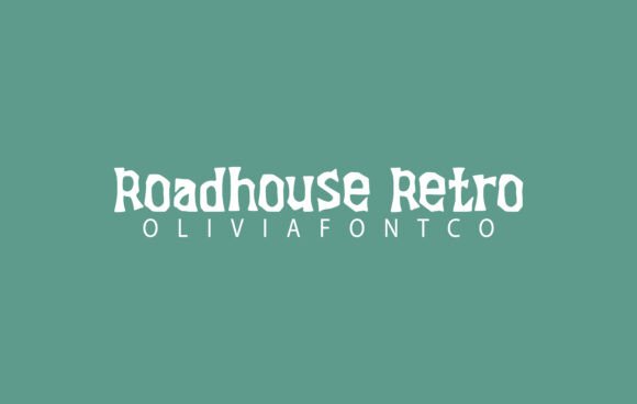 Roadhouse Retro: A Handwritten Serif Font That Builds Brand Warmth