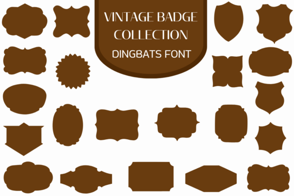 Vintage Badge Collection: A Display Font That Anchors Your Campaign