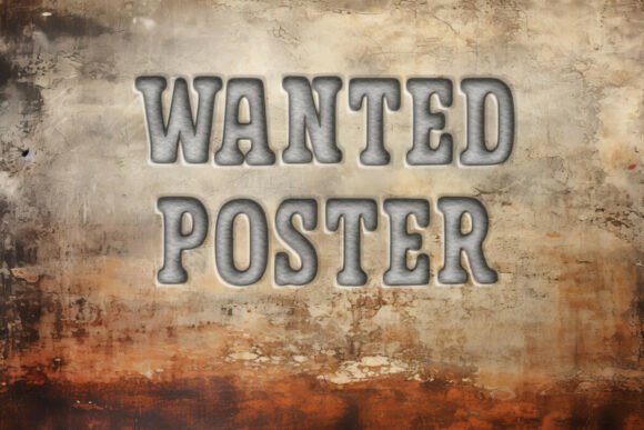 Wanted Poster Font: A Rugged Serif for Web Design